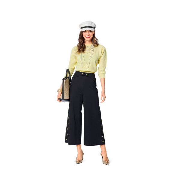 Burda Style Schnittmuster Nr. 6032 - Hose - Culottes - 2 Modelle – Bild 5