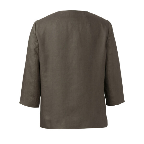 Burda Style Schnittmuster Nr. 6034 - Jacke und Mantel - kragenlos – Bild 9