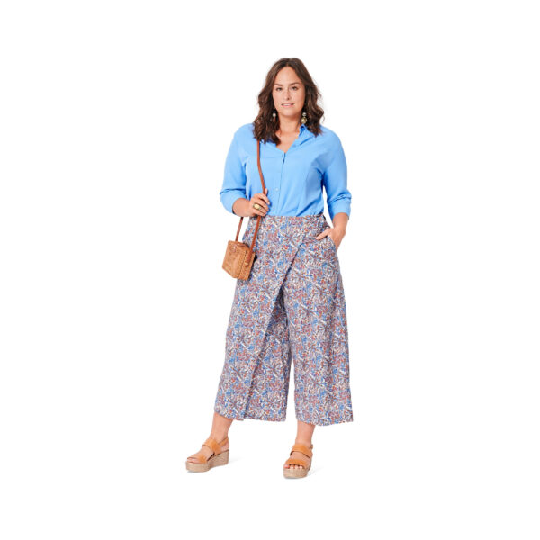 Burda Style Schnittmuster Nr. 6035 - Hose - Culotte oder Hosenrock – Bild 5