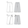 Burda Style Schnittmuster Nr. 6035 - Hose - Culotte oder Hosenrock – Bild 9