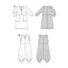 Burda Style Schnittmuster Nr. 6036 - Kleid - feminin oder sportiv – Bild 9