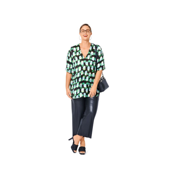 Burda Style Schnittmuster Nr. 6038 - Kleid u. Bluse - sportiv - businesstauglich – Bild 5