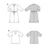 Burda Style Schnittmuster Nr. 6038 - Kleid u. Bluse - sportiv - businesstauglich – Bild 9