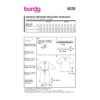 Burda Style Schnittmuster Nr. 6038 - Kleid u. Bluse - sportiv - businesstauglich – Bild 8