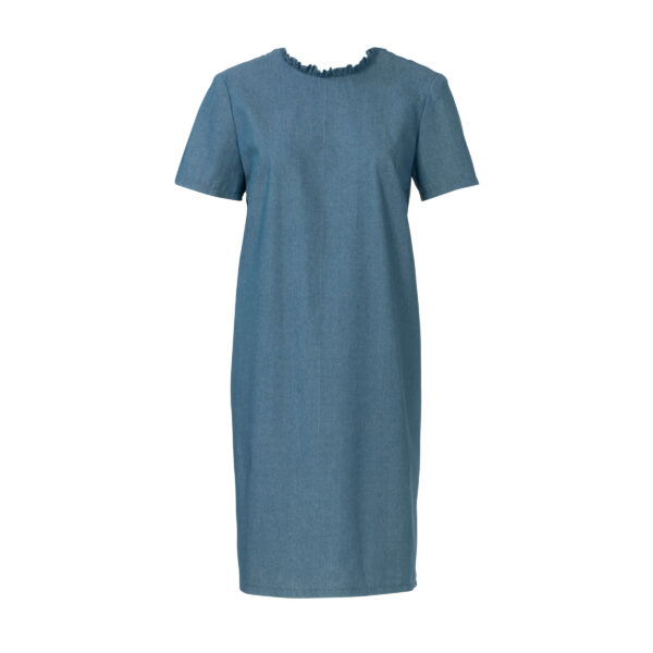 Burda Style Schnittmuster Nr. 6039 - Kleid u. Bluse - Halsrüsche – Bild 4