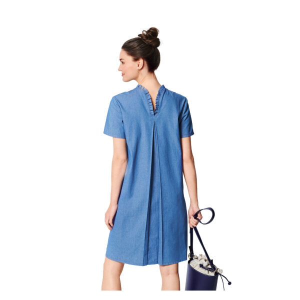 Burda Style Schnittmuster Nr. 6039 - Kleid u. Bluse - Halsrüsche – Bild 2