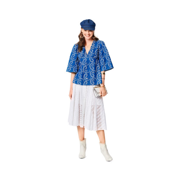 Burda Style Schnittmuster Nr. 6040 - Kleid u. Tunika - lässig - feminin – Bild 5