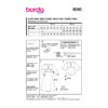 Burda Style Schnittmuster Nr. 6040 - Kleid u. Tunika - lässig - feminin – Bild 8