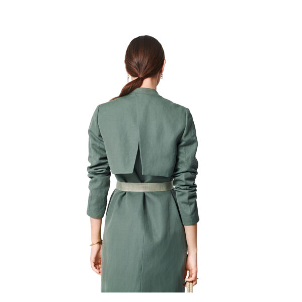Burda Style Schnittmuster Nr. 6041 - Jacke und Mantel - Stehkragen – Bild 3