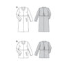 Burda Style Schnittmuster Nr. 6041 - Jacke und Mantel - Stehkragen – Bild 11