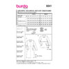 Burda Style Schnittmuster Nr. 6041 - Jacke und Mantel - Stehkragen – Bild 10