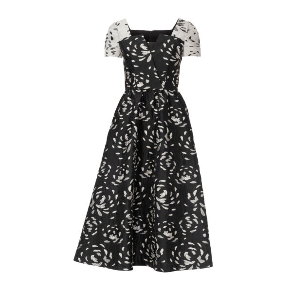 Burda Style Schnittmuster Nr. 6042 - Kleid - Kleider im Retro-Look - Armvariante – Bild 4