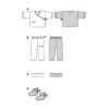 Burda Kids Schnittmuster Nr. 9257 - Babyausstattung - Hose - Jacke - Schuhe – Bild 13