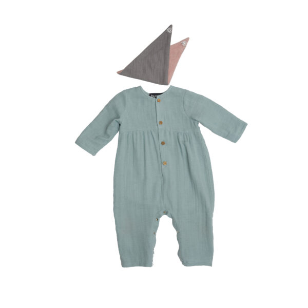 Burda Kids Schnittmuster Nr. 9258 - Overall - Dreieckstuch - praktisch - bequem – Bild 3