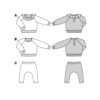 Burda Kids Schnittmuster Nr. 9259 - Kombination - Raglanshirt und Hose – Bild 9
