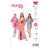 Burda Style Schnittmuster Nr. 5995 - Mantel - Kimono - 3 Varianten