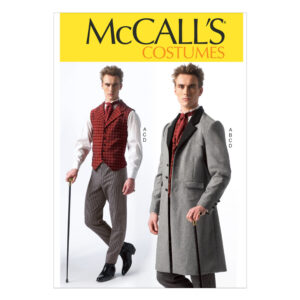 McCall's Schnittmuster M7003 - Steampunk - Larp - Fantasy - Frack, Weste, Ho....