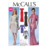 McCall's Schnittmuster M7047 - elegantes Kleid - Abendkleid - festlich