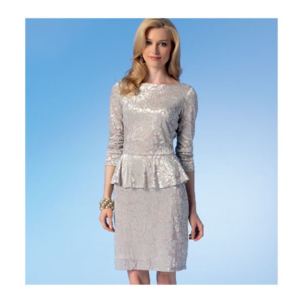 McCall's Schnittmuster M7047 - elegantes Kleid - Abendkleid - festlich – Bild 2