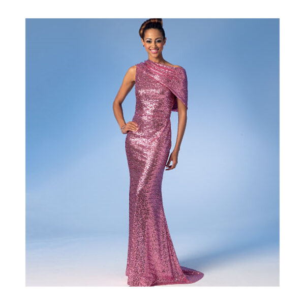 McCall's Schnittmuster M7047 - elegantes Kleid - Abendkleid - festlich – Bild 3