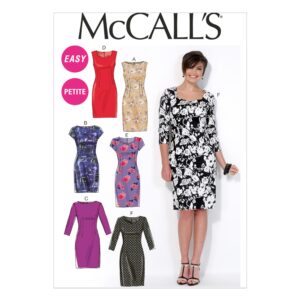 McCall's Schnittmuster M7085 - Kleid - figurbetont - Abnäher