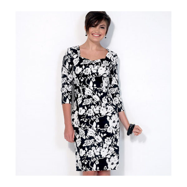 McCall's Schnittmuster M7085 - Kleid - figurbetont - Abnäher – Bild 3