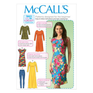McCall's Schnittmuster M7122 - Kleid - Longshirt - Legging