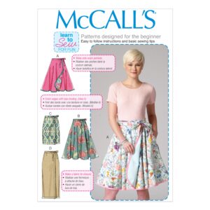 McCall's Schnittmuster M7129 - Rock - Wickelrock