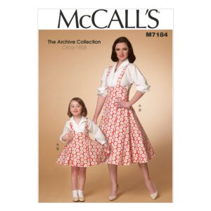 McCalls Schnittmuster M7184 - Rock - Bluse - vintage - ca 1958