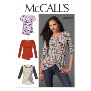 McCalls Schnittmuster M7247 - Shirt - Longsleeve - Lagenlook