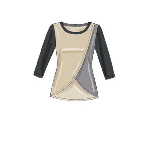 McCalls Schnittmuster M7247 - Shirt - Longsleeve - Lagenlook – Bild 2