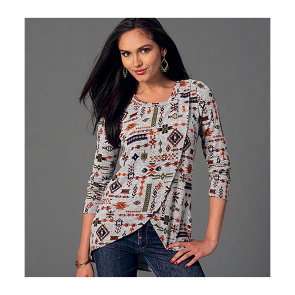 McCalls Schnittmuster M7247 - Shirt - Longsleeve - Lagenlook – Bild 3