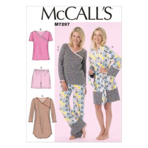McCalls Schnittmuster M7297 - Schlafanzug - Hausanzug