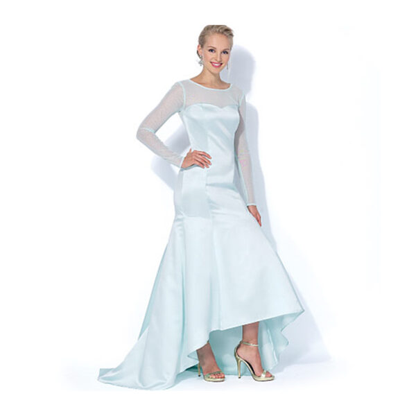 McCalls Schnittmuster M7320 - Kleid - Corsagenoberteil - Schleppe – Bild 3