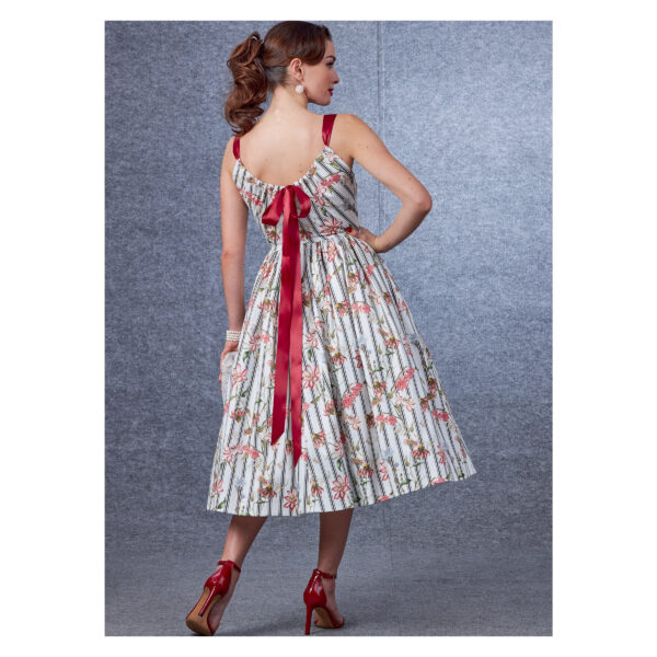 Vogue Schnittmuster V1696 - Kleid im Vintage Stil - ca. 1954 – Bild 5