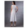 Vogue Schnittmuster V1699 - Kleid - Oberteil angeriehen - V-Ausschnitt – Bild 5