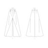 Vogue Schnittmuster V1702 - Hose - Hosenrock - Kombination – Bild 5