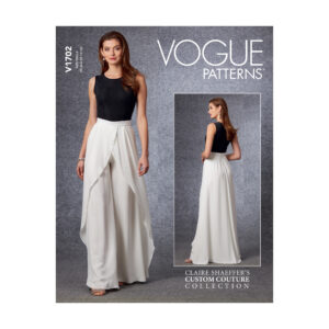 Vogue Schnittmuster V1702 - Hose - Hosenrock - Kombination