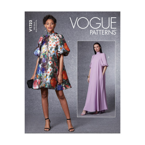 Vogue Schnittmuster V1723 - Kleid - weit ausgestellt - Hängerkleid