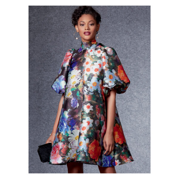 Vogue Schnittmuster V1723 - Kleid - weit ausgestellt - Hängerkleid – Bild 2