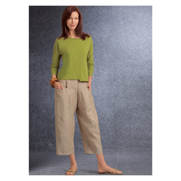 Vogue Schnittmuster V1731 - Hose oder Rock - beides möglich – Bild 2