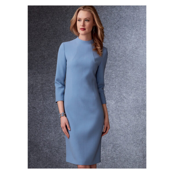 Vogue Schnittmuster V1736 - Kleid - Etuikleid mit Bolerojacke – Bild 3