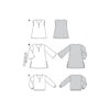 Burda Style Schnittmuster Nr. 6126 - Tunika - Variationsreiche Tuniken – Bild 12