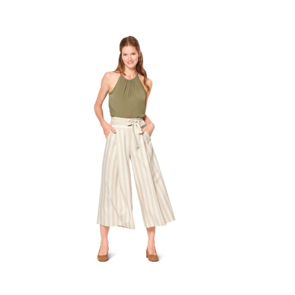 Burda Style Schnittmuster Nr. 6138 - Hose - Culotte und Short – Bild 2