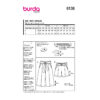 Burda Style Schnittmuster Nr. 6138 - Hose - Culotte und Short – Bild 8