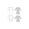 Burda Style Schnittmuster Nr. 6149 - Kleid - Kleider - Midi und Mini – Bild 9
