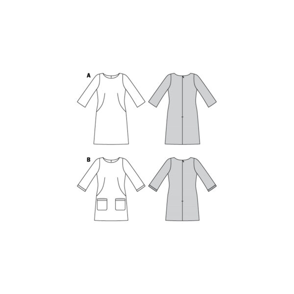 Burda Style Schnittmuster Nr. 6149 - Kleid - Kleider - Midi und Mini – Bild 9