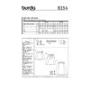 Burda Style Schnittmuster Nr. 6154 - Rock - lang & kurz – Bild 11