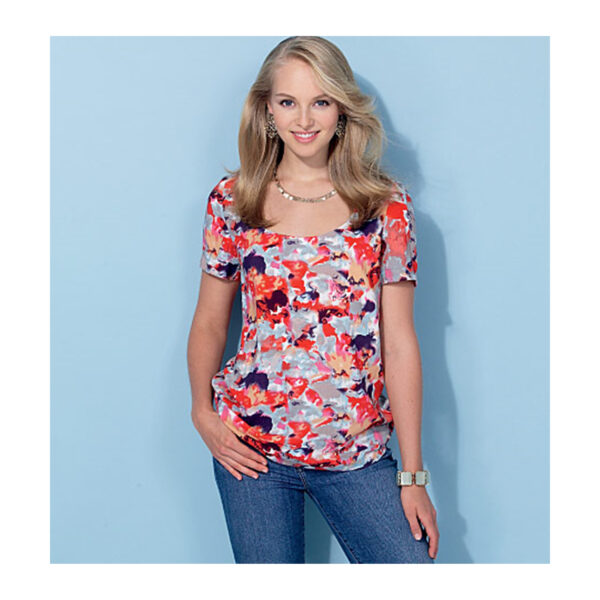McCalls Schnittmuster M7322 - T-shirt - Basic - Rundhalsausschnitt – Bild 3