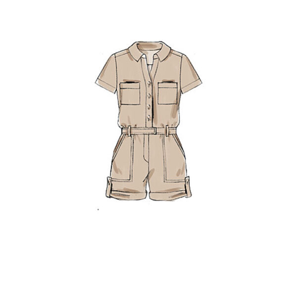 McCalls Schnittmuster M7330 - Overall - Hosenanzug – Bild 3